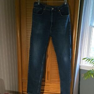 Levi's Dark Blue Straight Jeans
